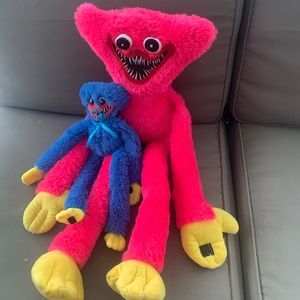 Huggy wuggie and Kissie Missie